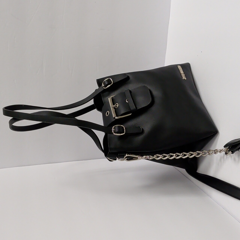Steve Madden Black Boxy Bag